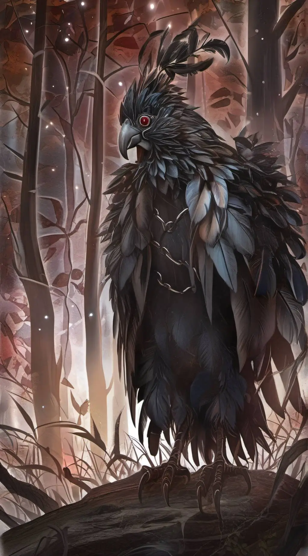 ai character: Screech background