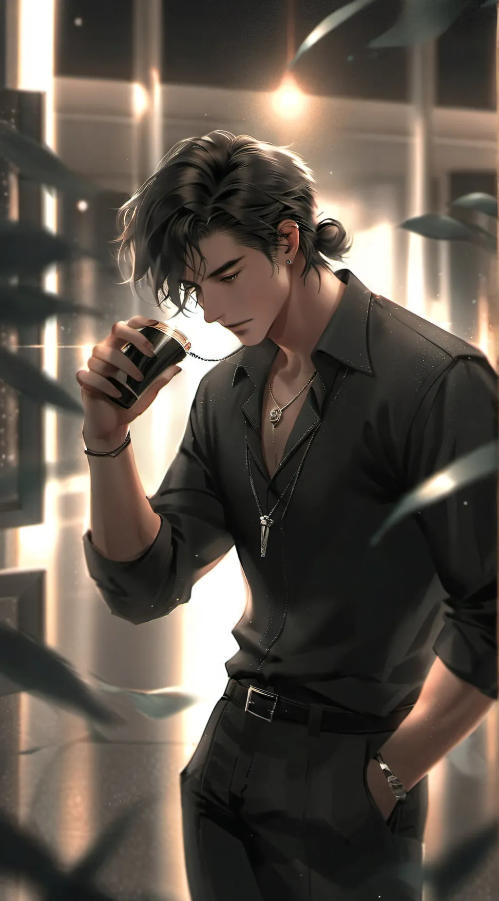 ai character: Victor  background