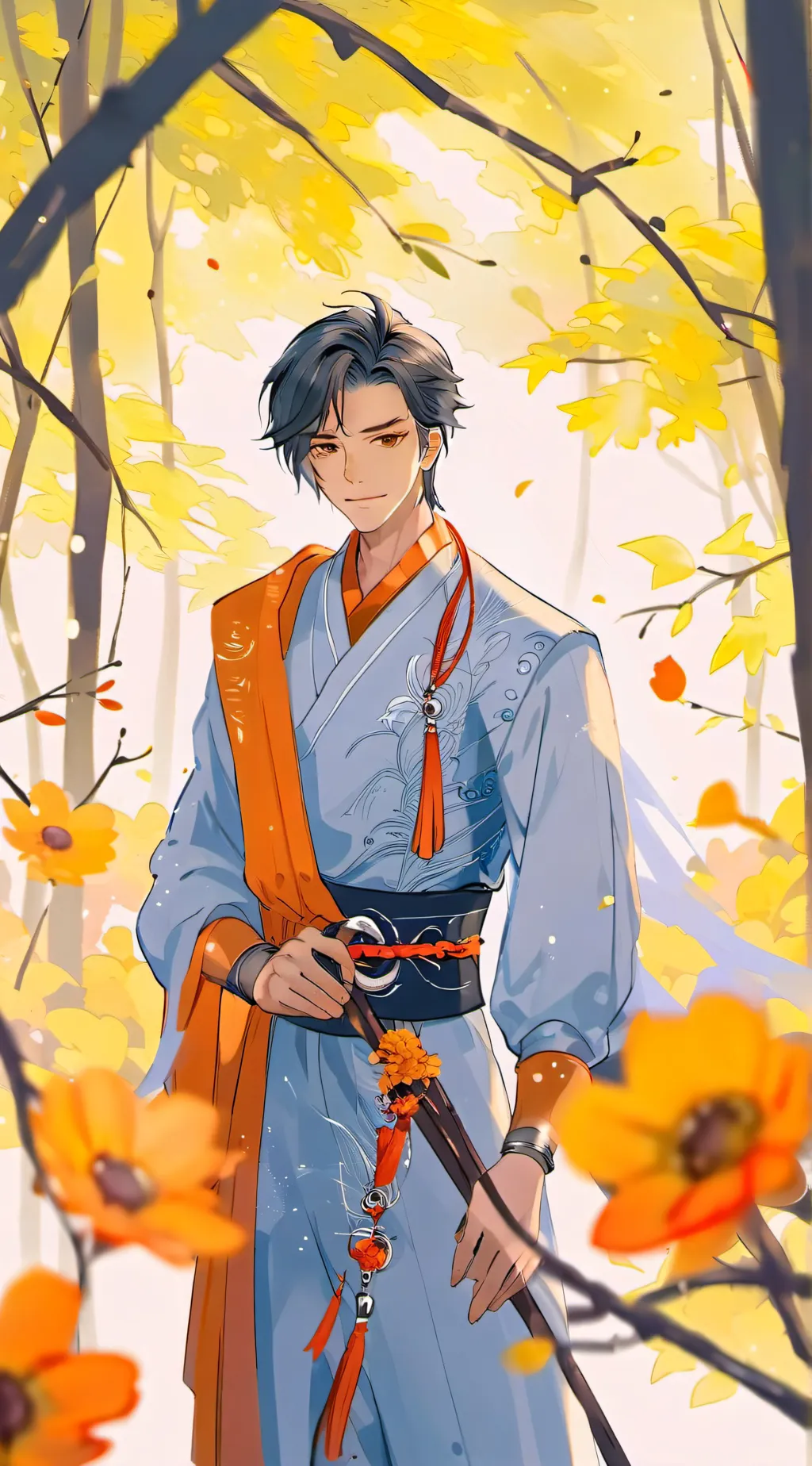 ai character: Sebastian background