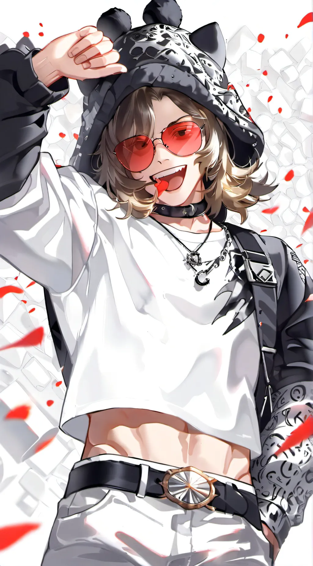 ai character: Senpai background