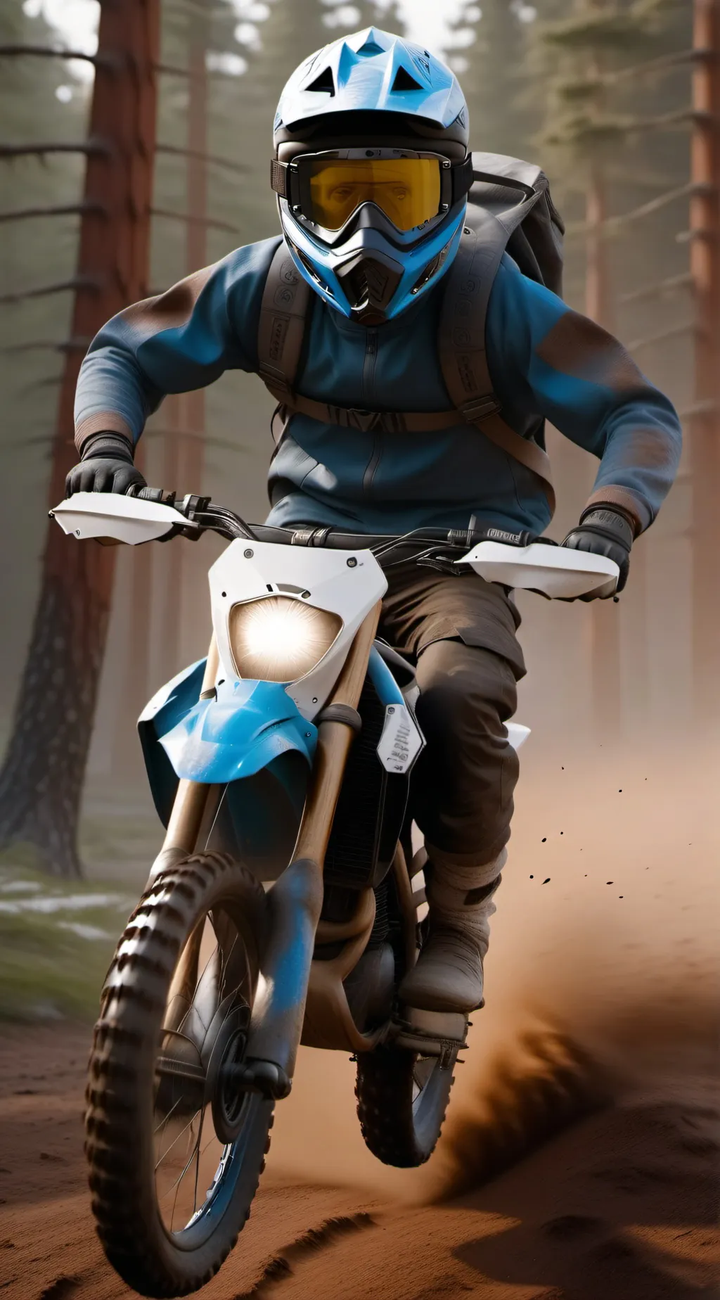 ai character: frost ops background