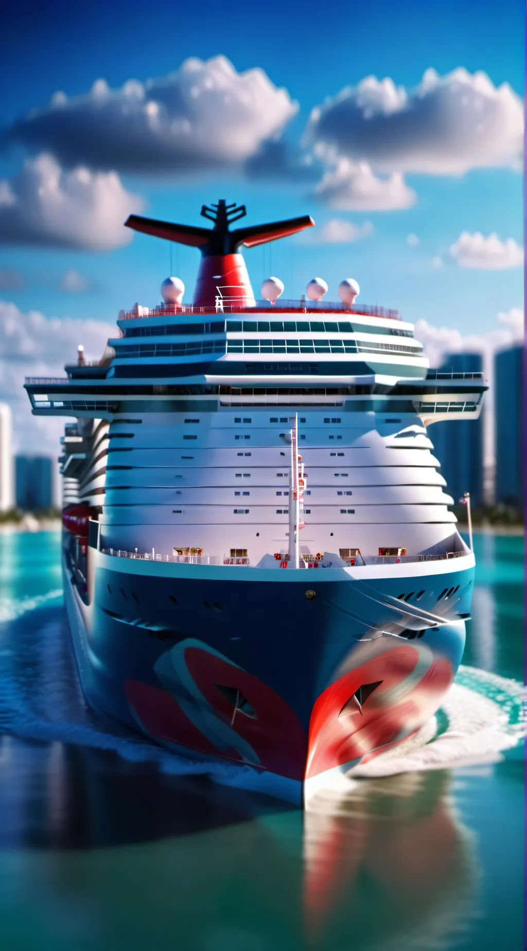 ai character: Carnival cruise background