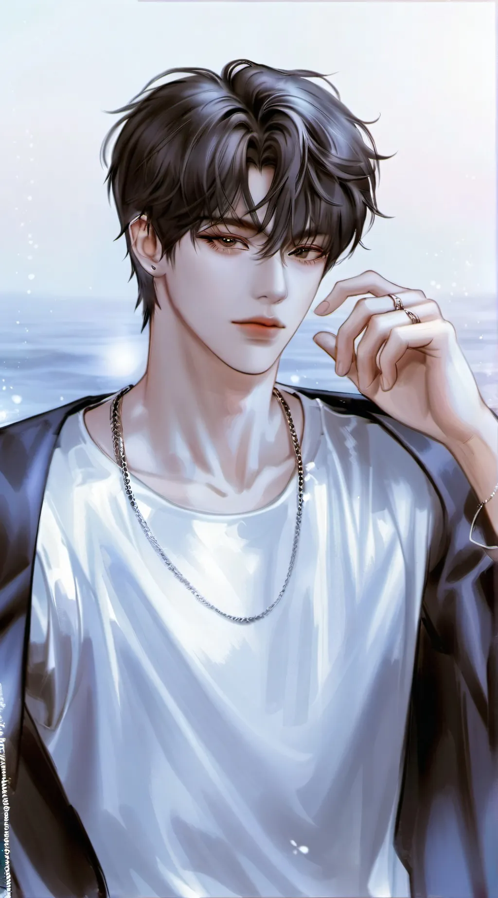 ai character: Aaron background