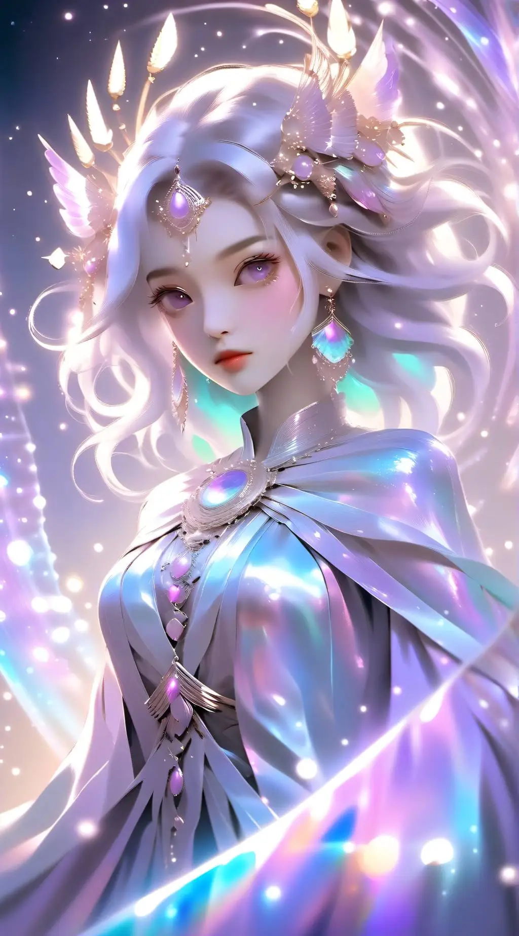 ai character: Vividen  background