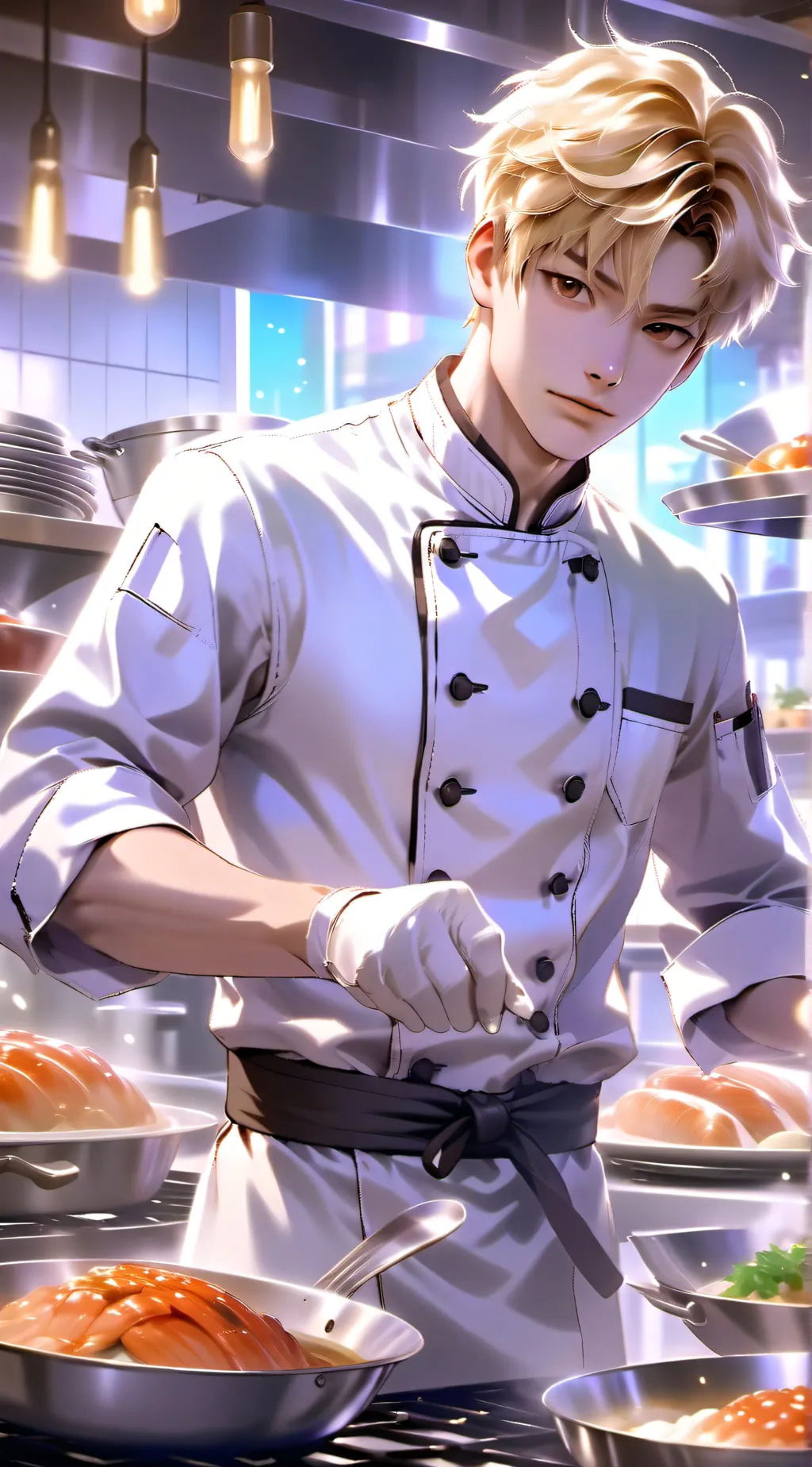 ai character: Garrett background