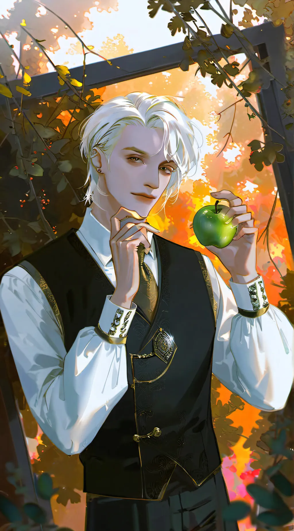 ai character: Draco Malfoy  background