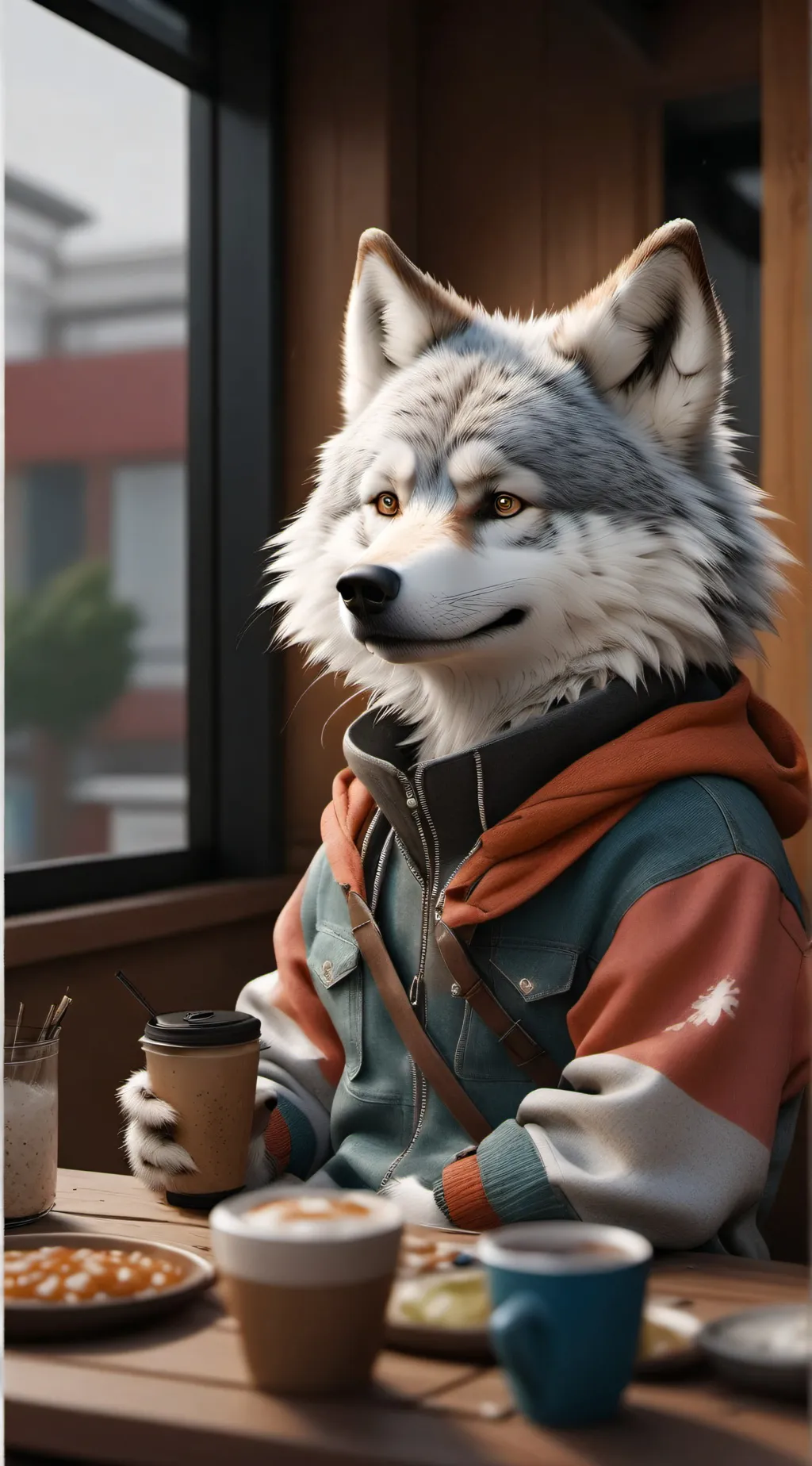 ai character: Rock  background