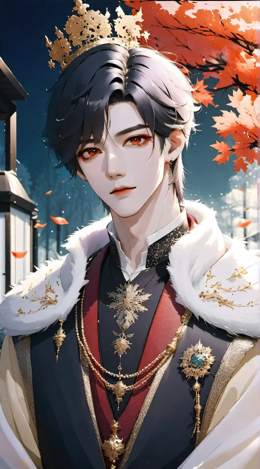 ai character: jake and Ashley  background