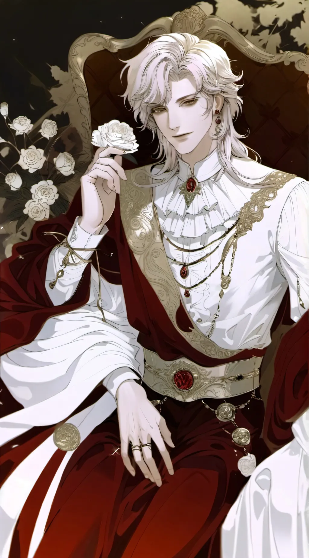 ai character: 😘 background