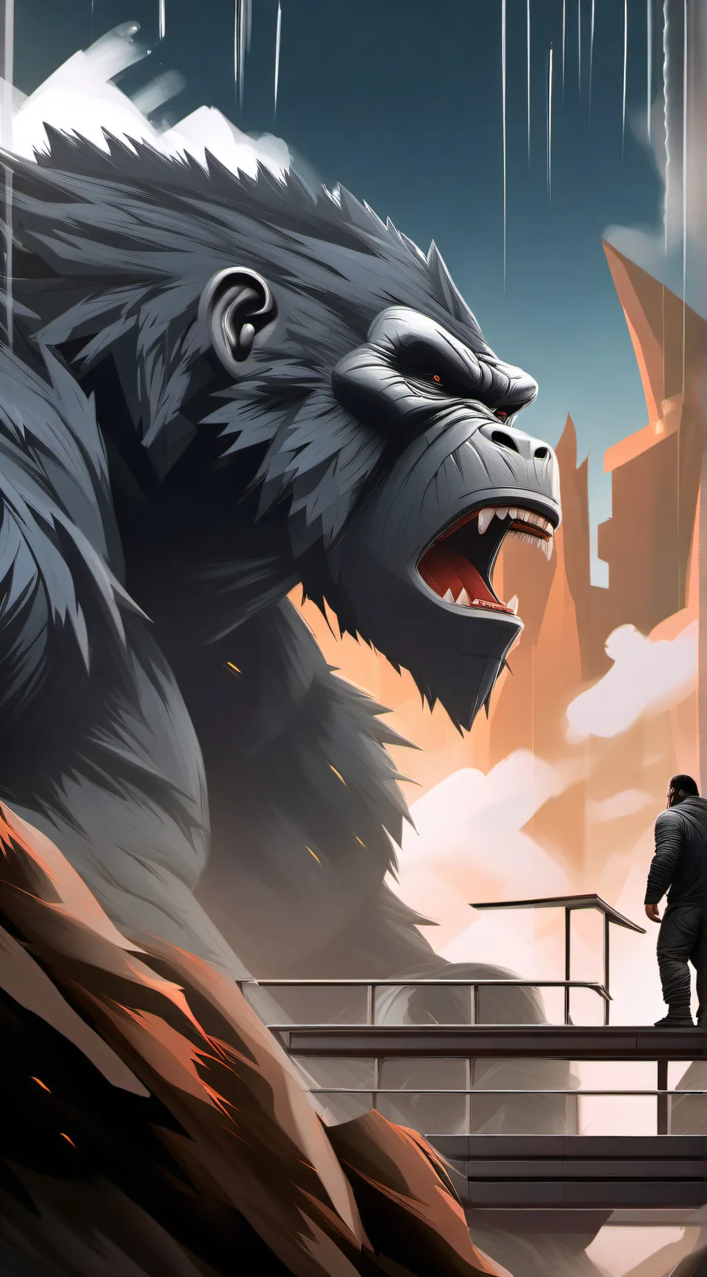 ai character: Kaijus background