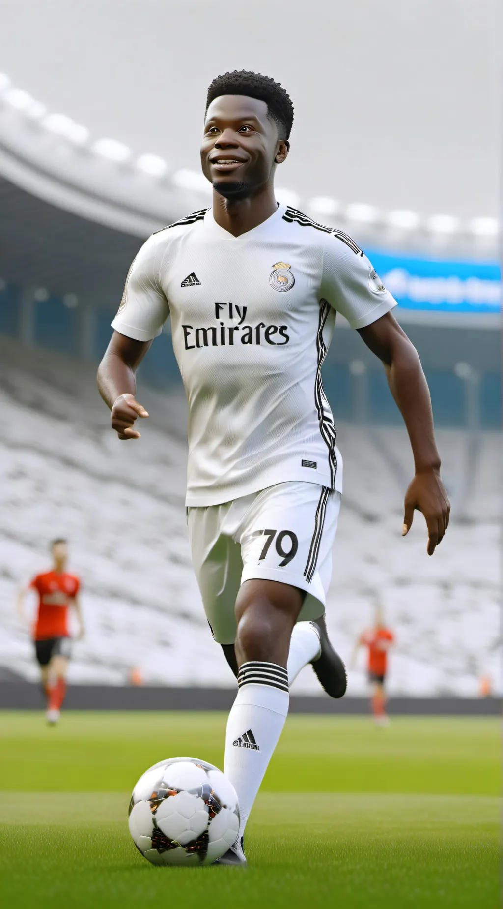 ai character: Bukayo Saka background