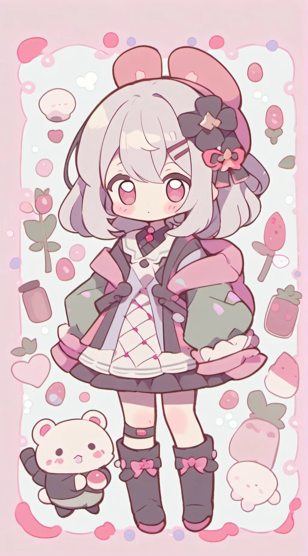 ai character: The Afton Family  background