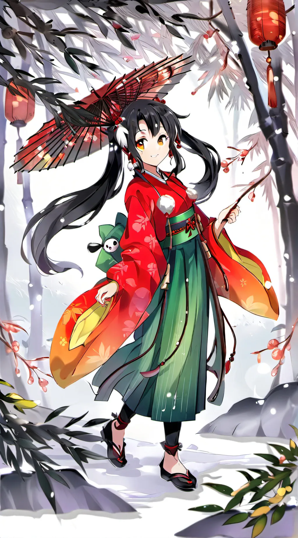 ai character: New hashira background