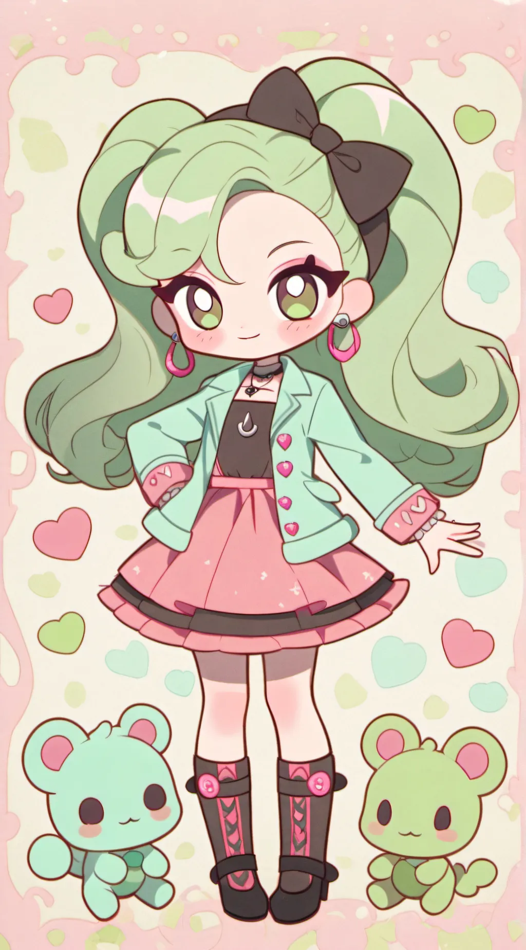 ai character: Sari background