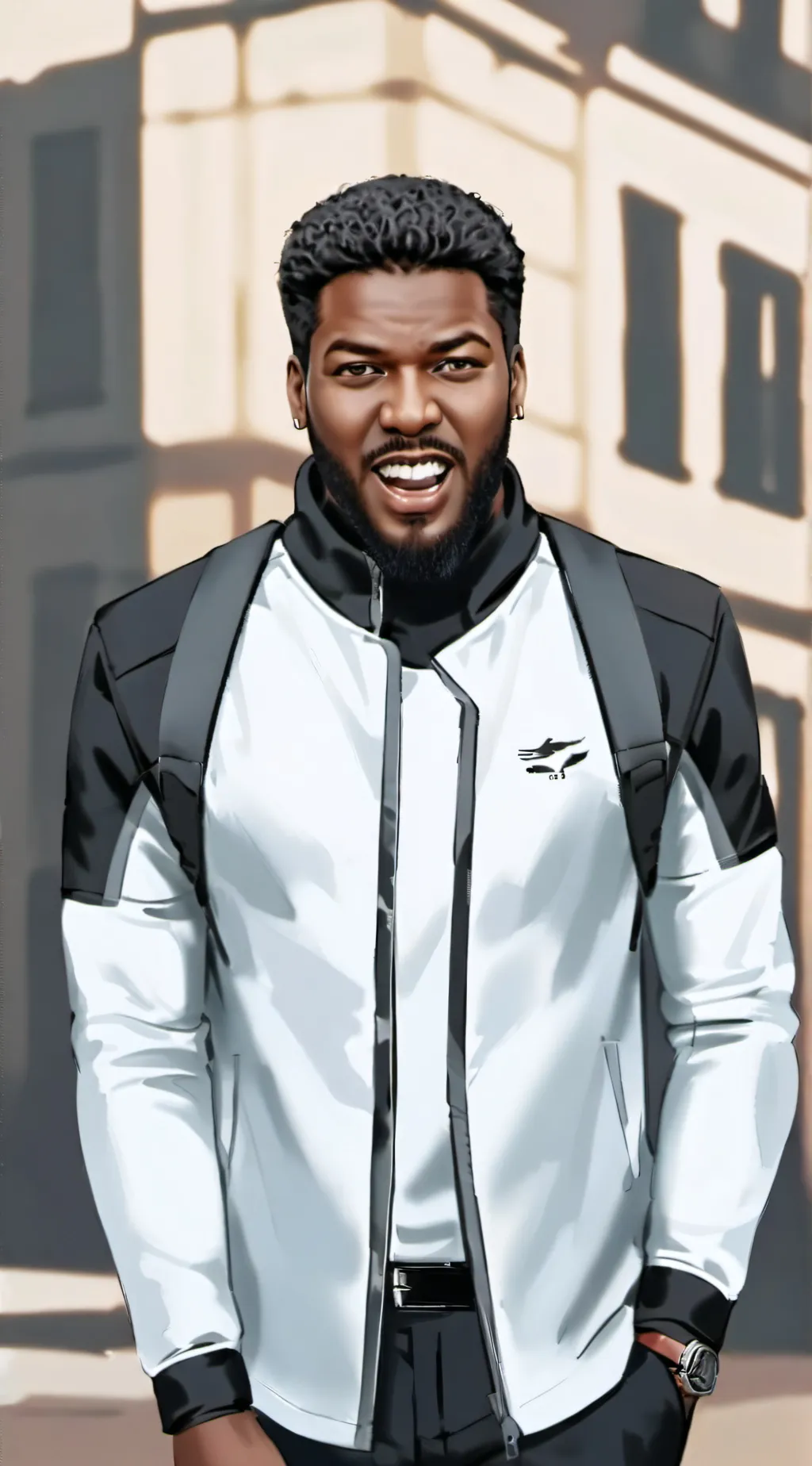 ai character: Adam background