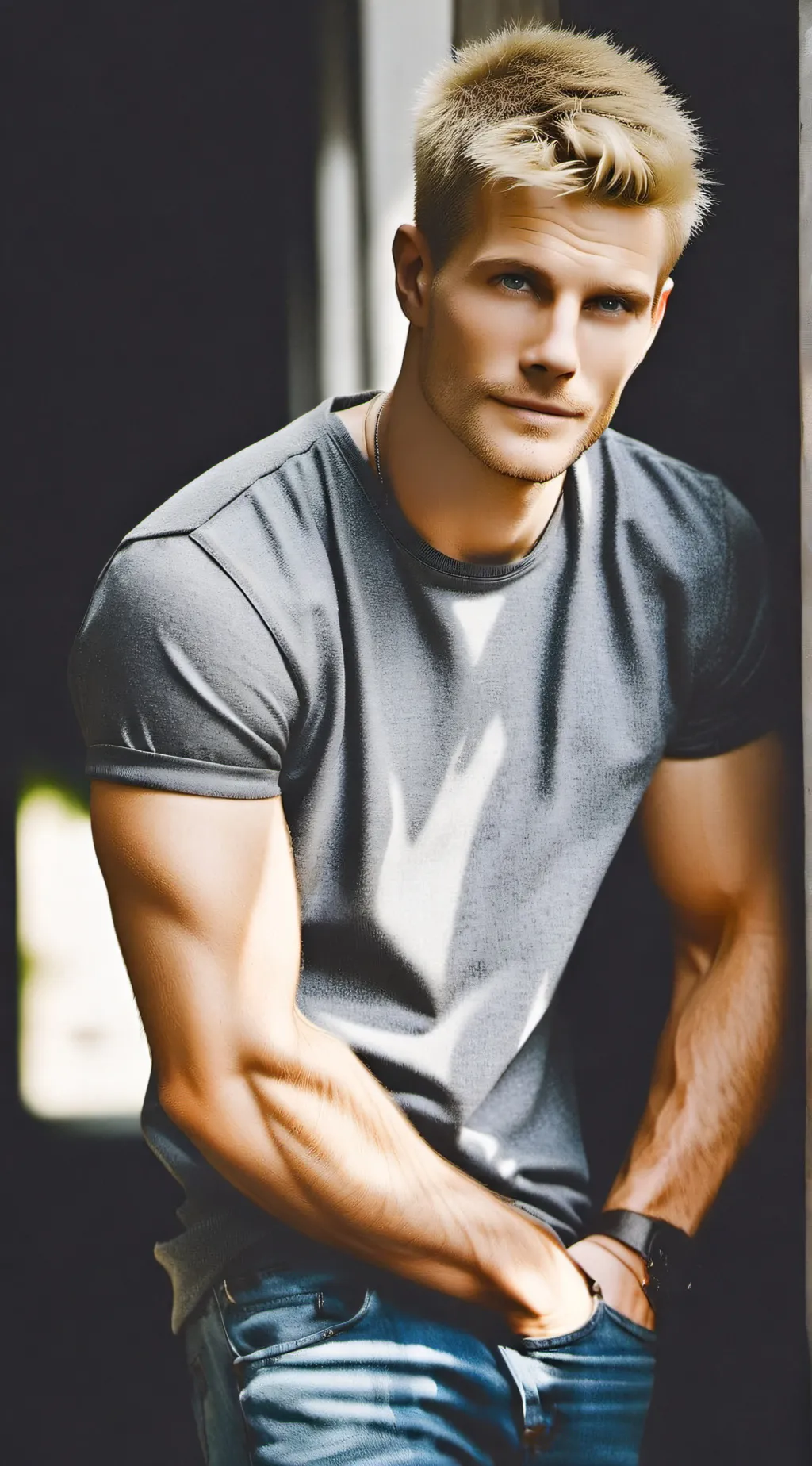 ai character: Henry Simpson.  background