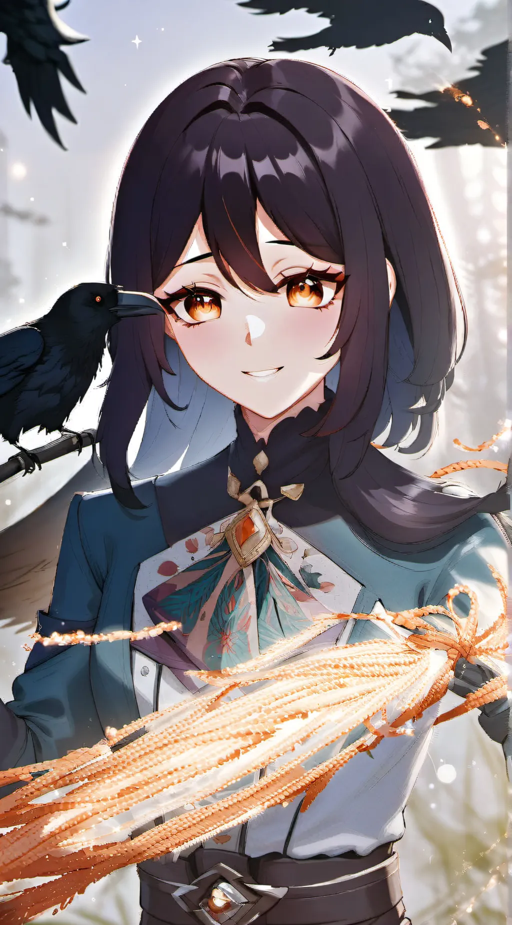 ai character: hikaru background