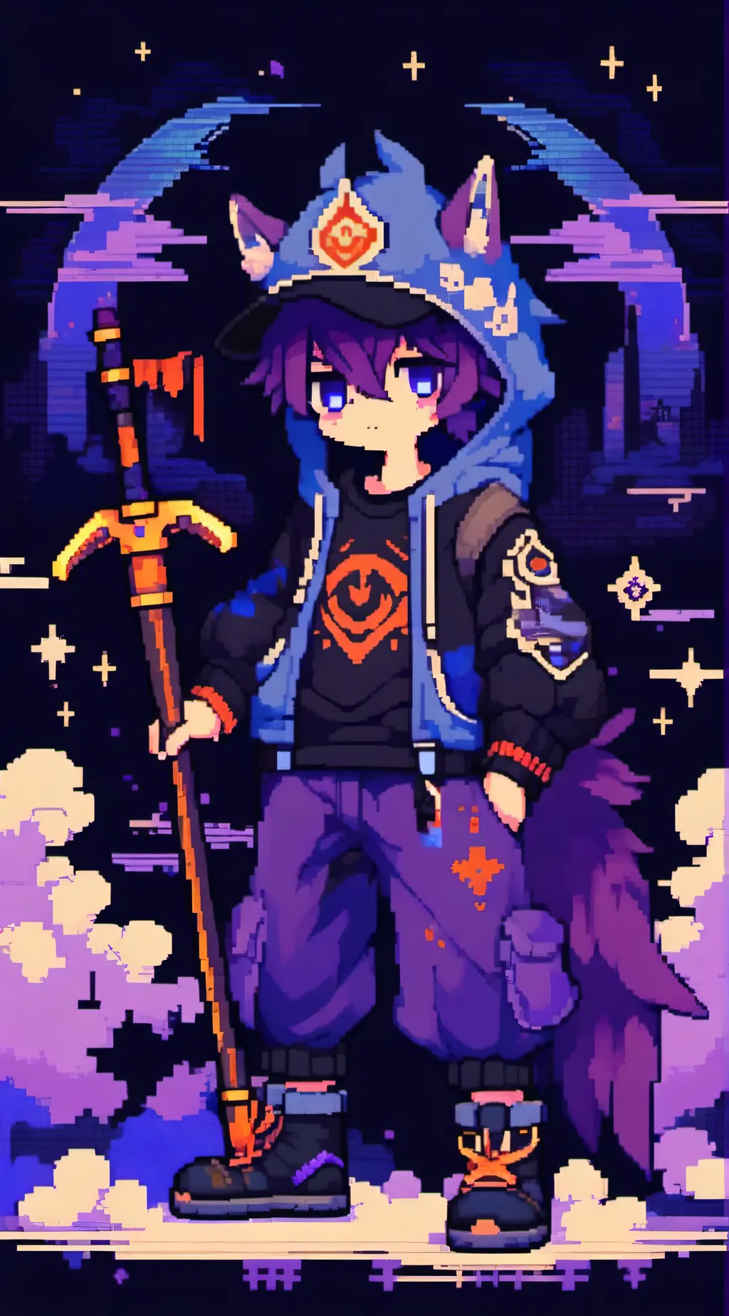 ai character: Solar Pane background