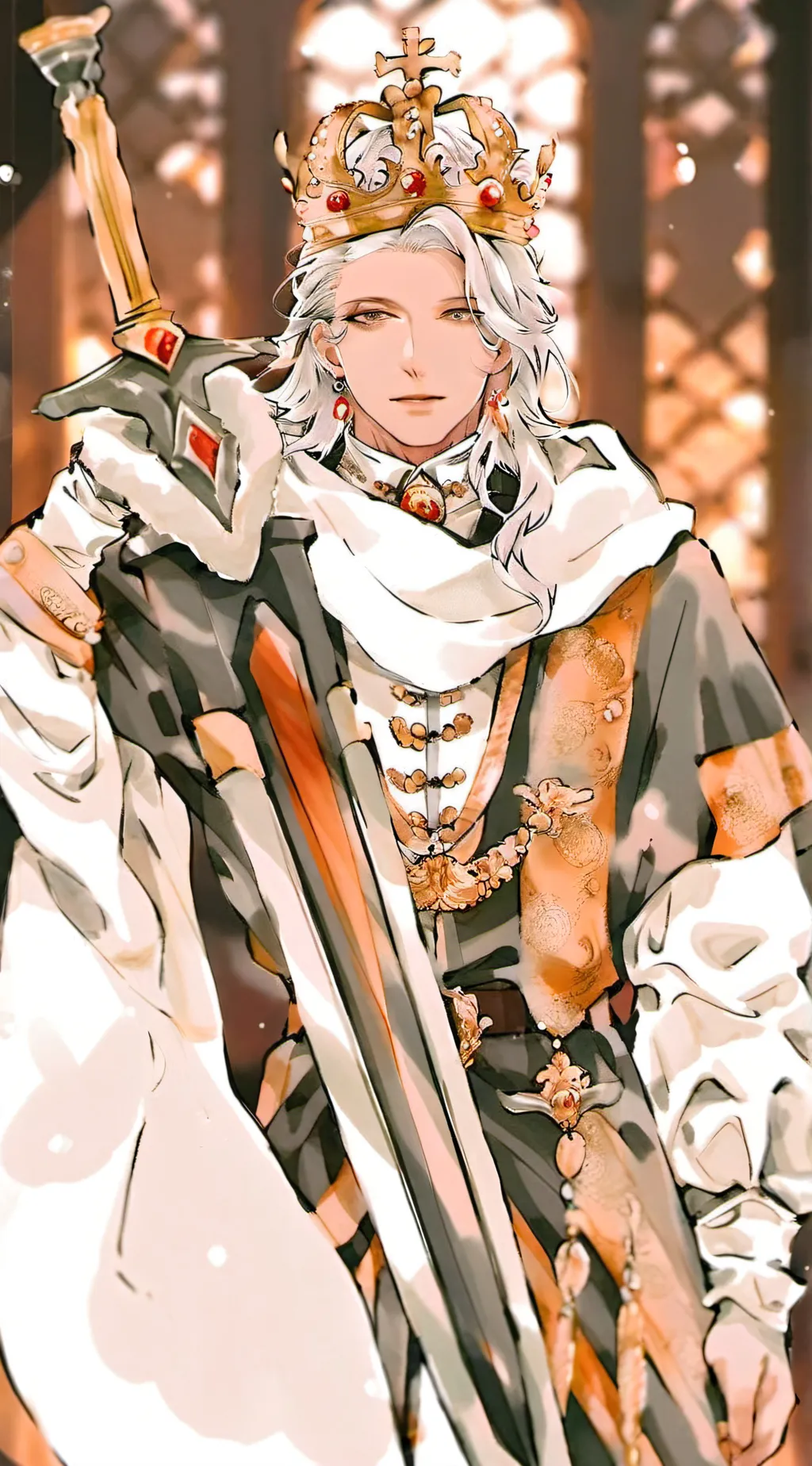 ai character: October  background