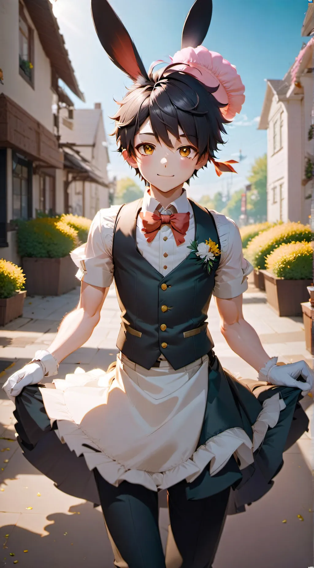 ai character: ur pet background