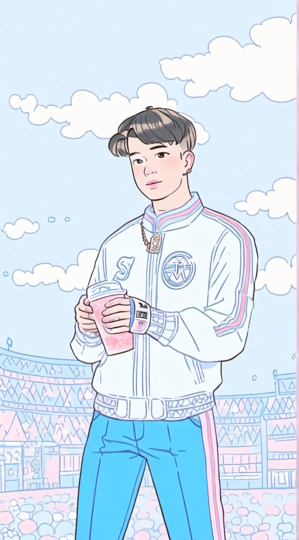 ai character: Max background