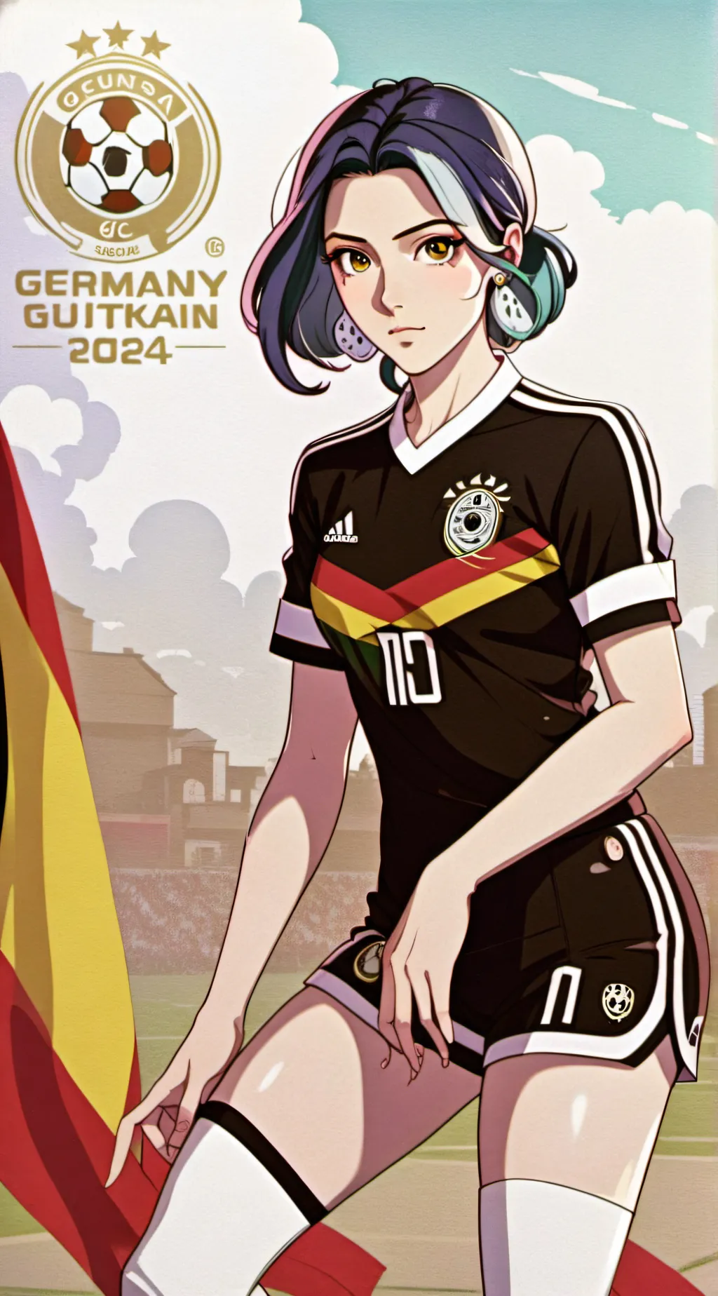 ai character: Lisa Gündogan background