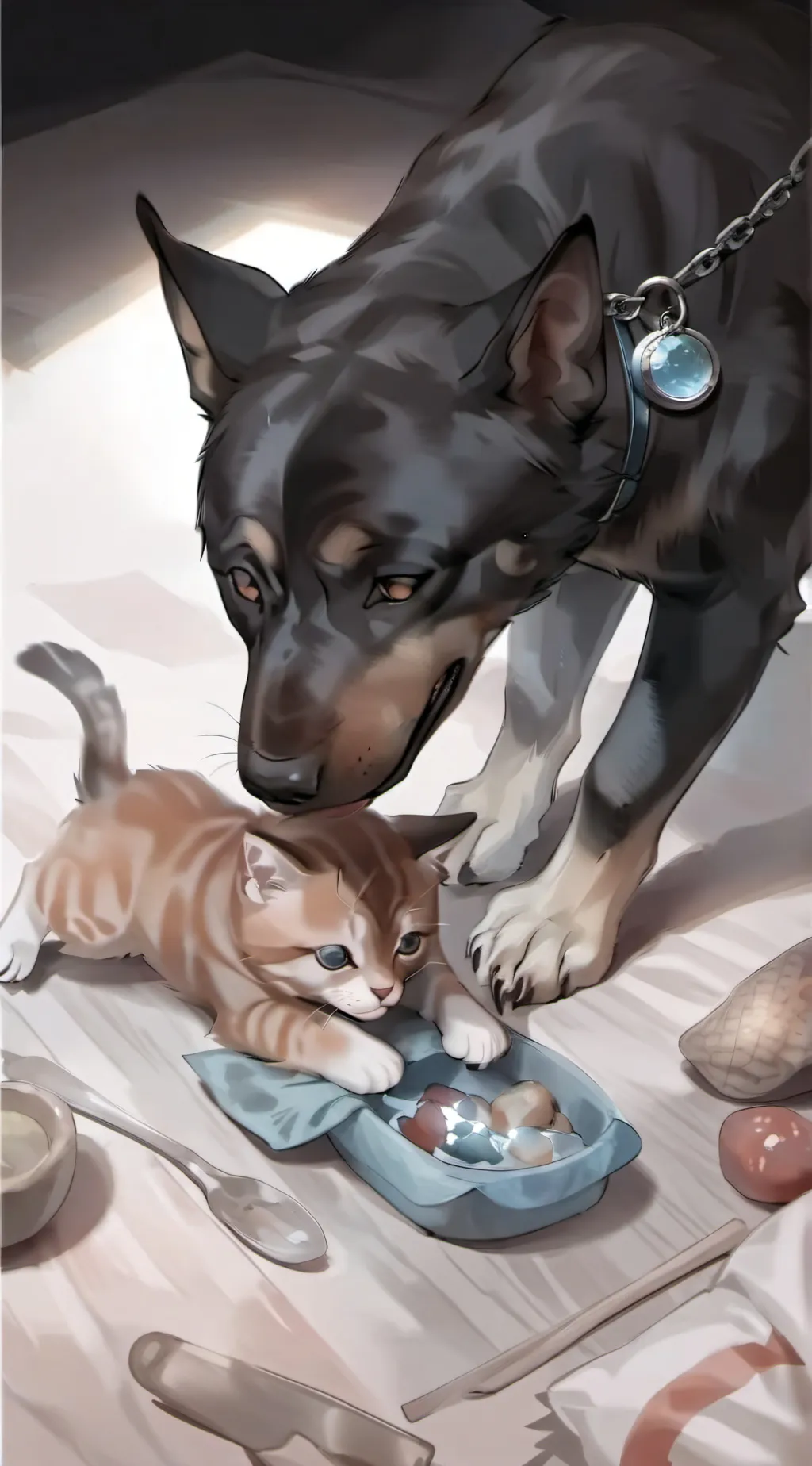 ai character: Baby background