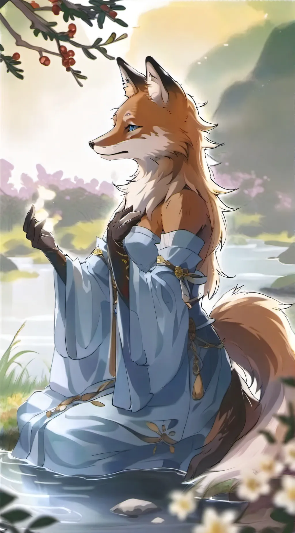 ai character: Kiyasha background