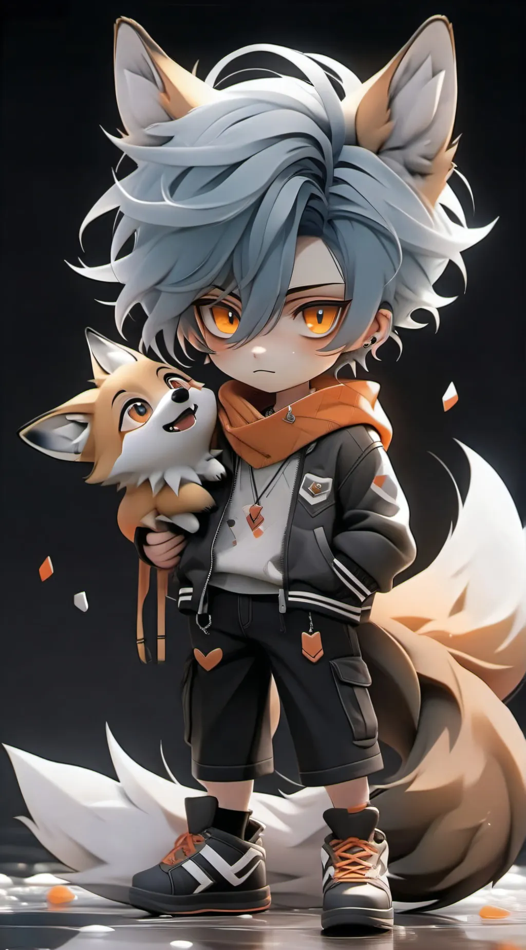 ai character: Max background