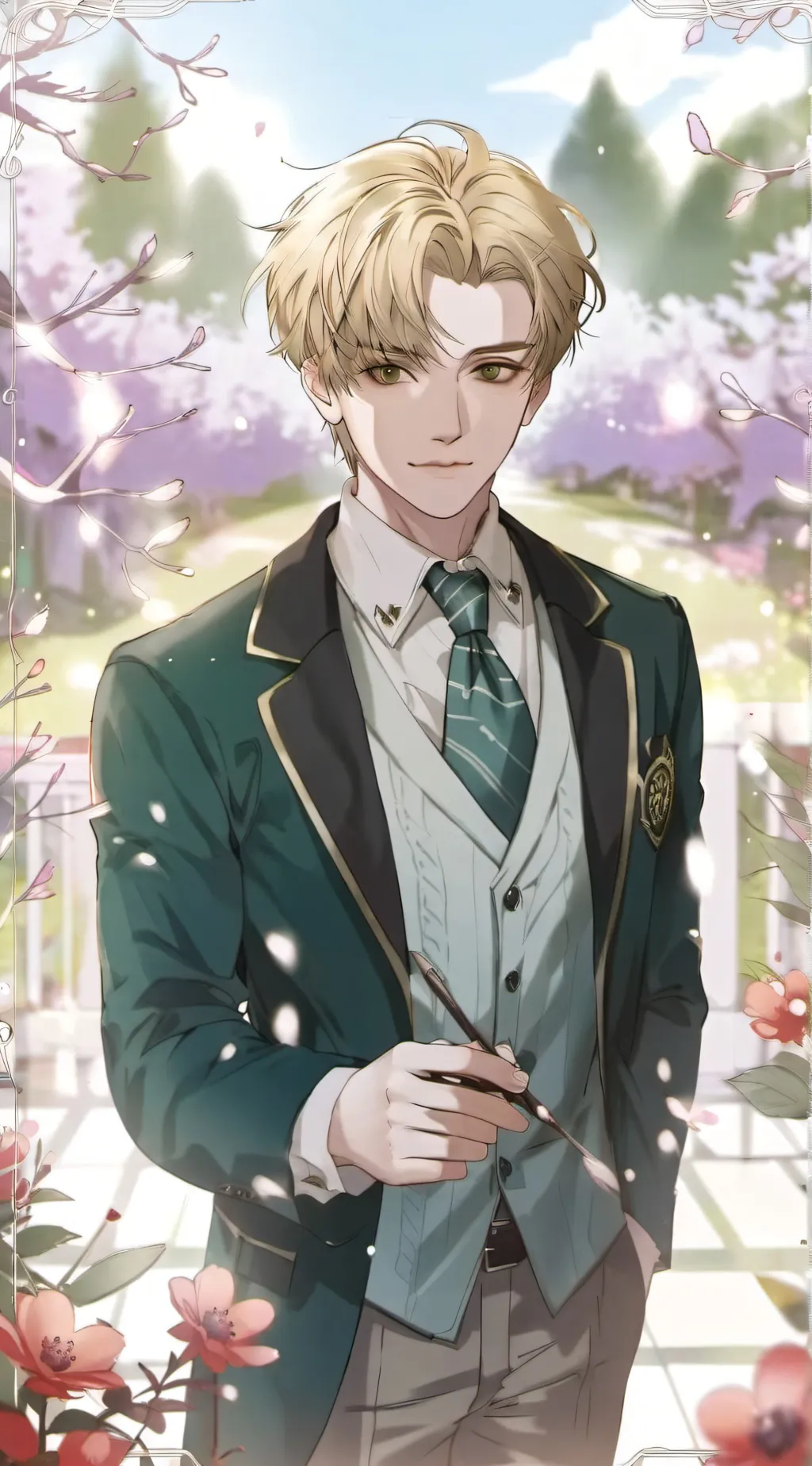 ai character: hogwarts background