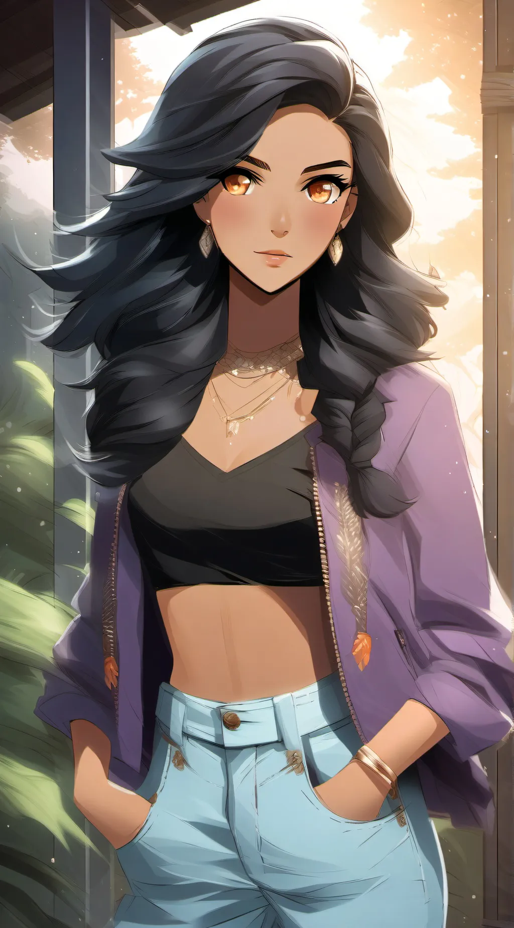 ai character: Aphmau background