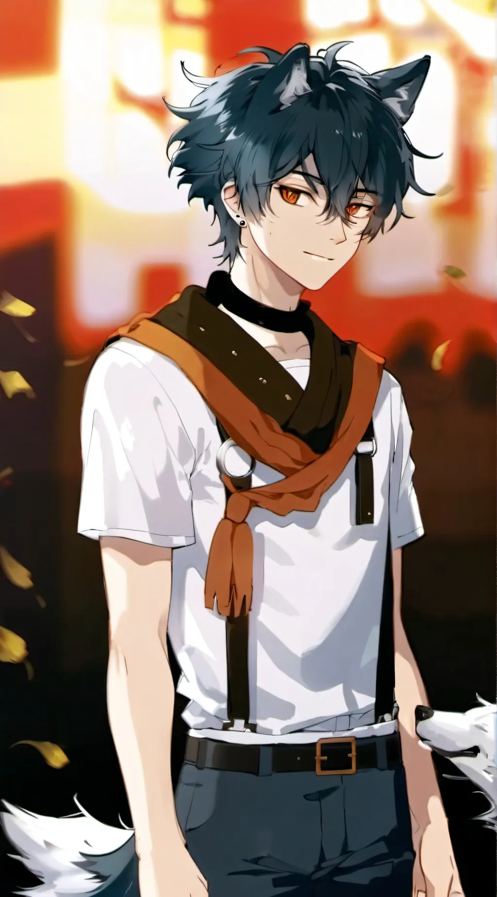 ai character: Issac background