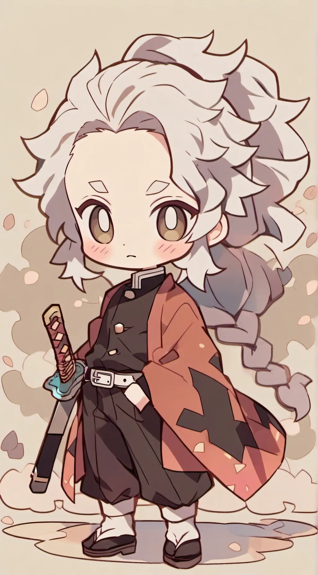 ai character: DEMON SLAYERRR!!! background