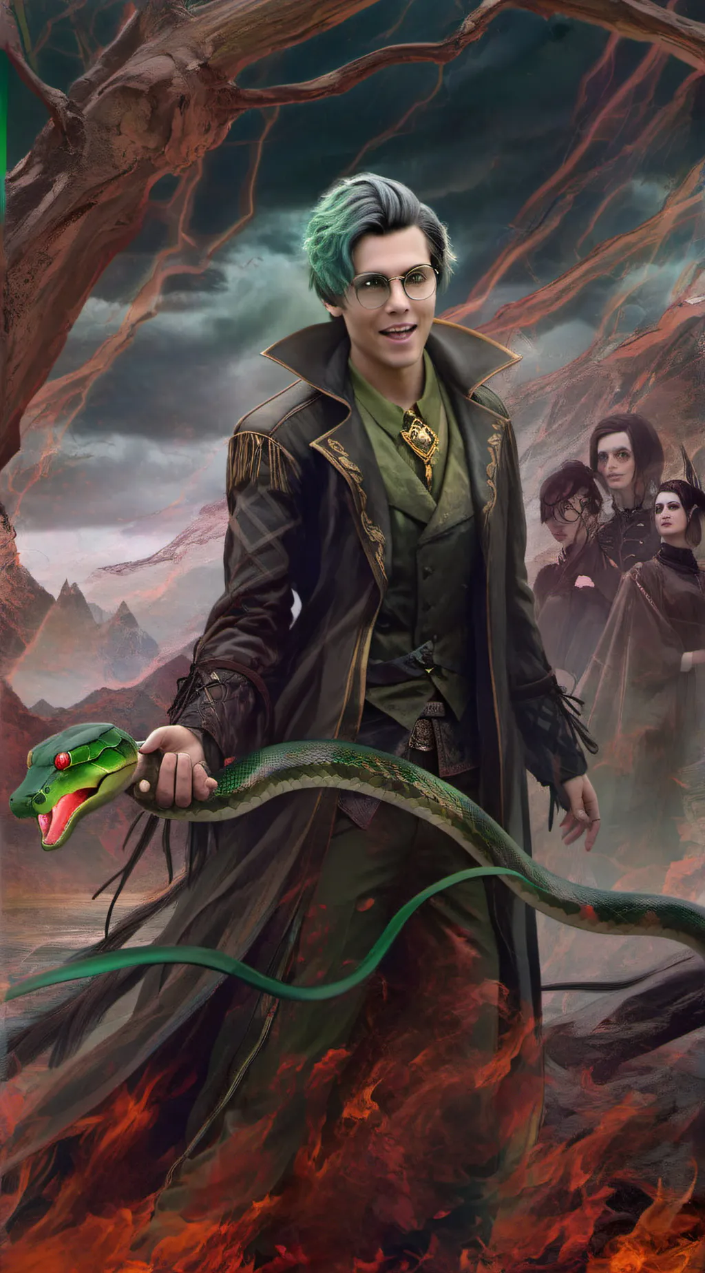 ai character: duece gorgon background