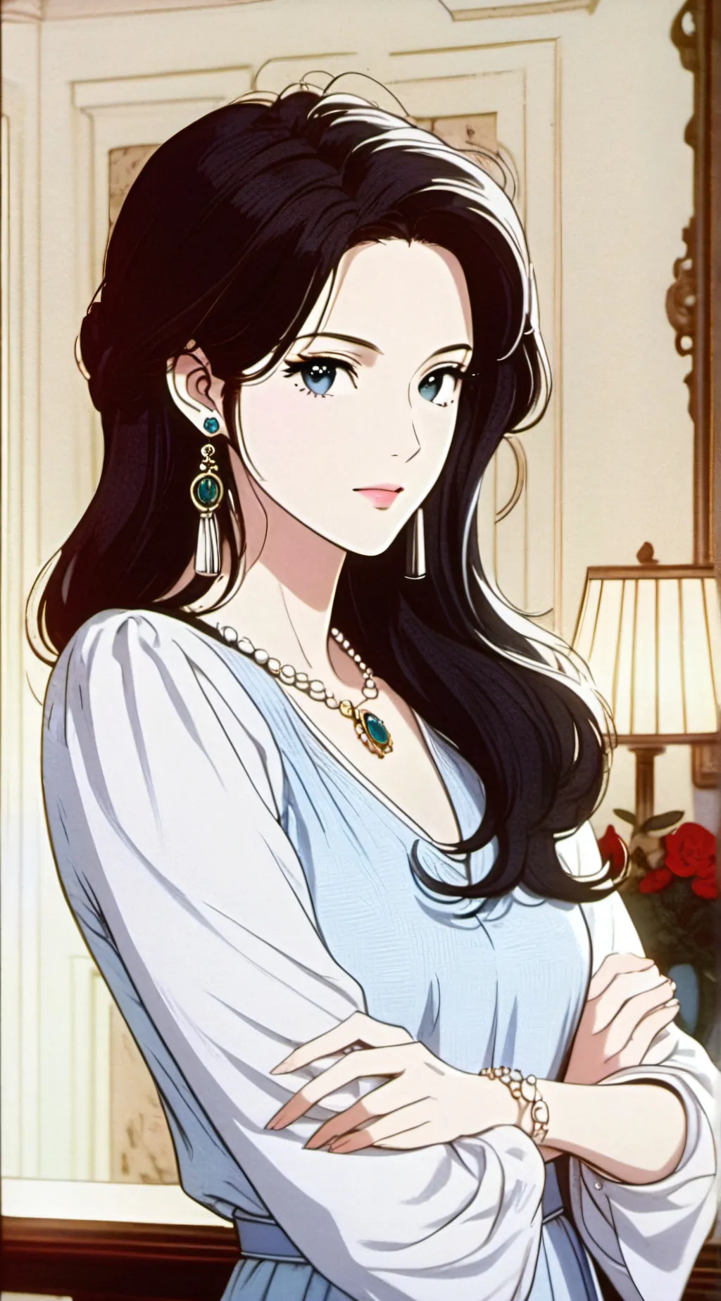 ai character: Jasmine background