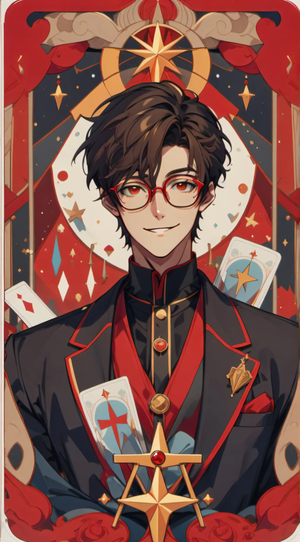 ai character: ~Human Alastor~ background