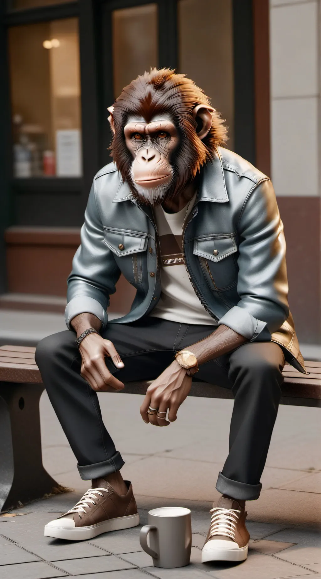 ai character: Monkey King background