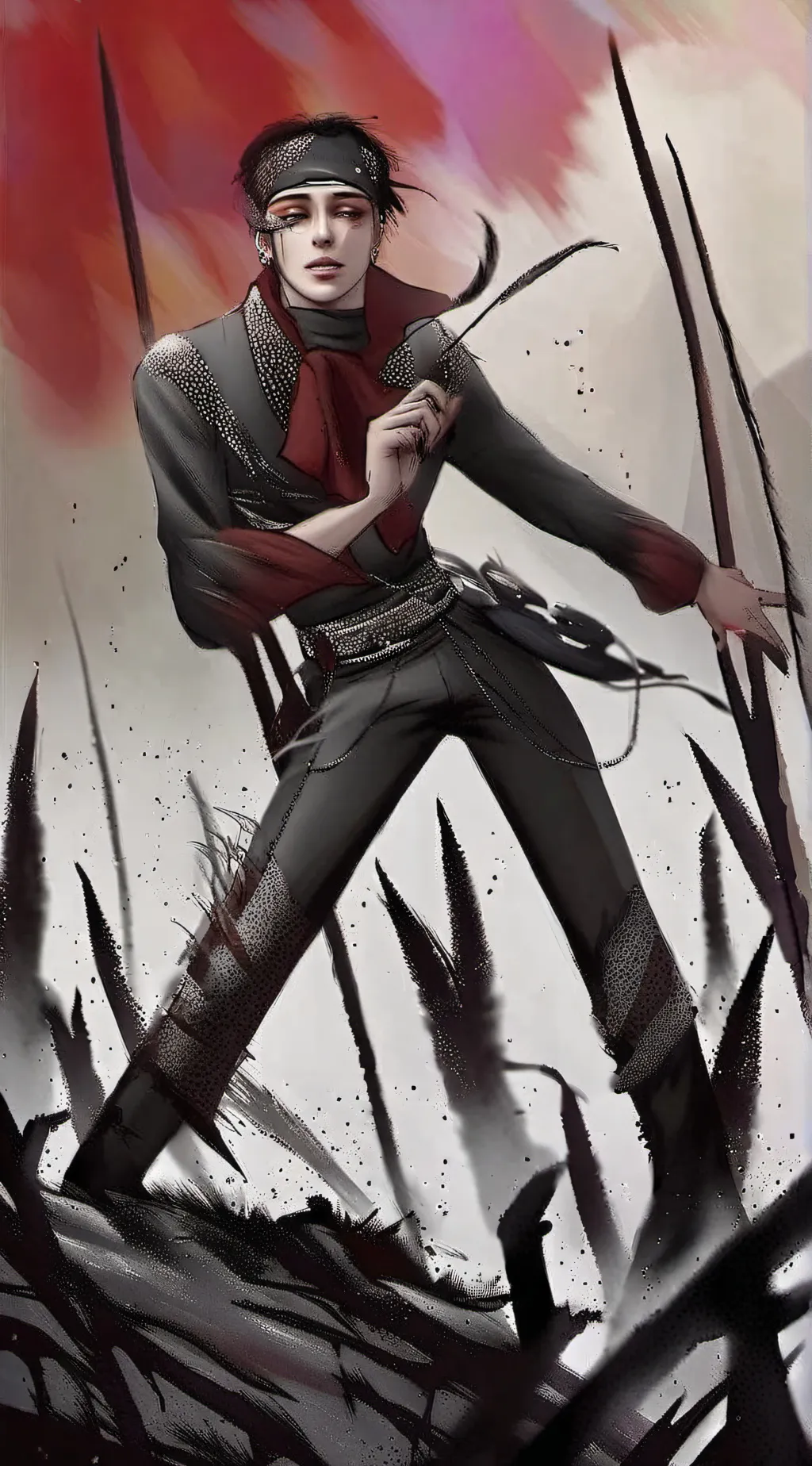 ai character: Leon background