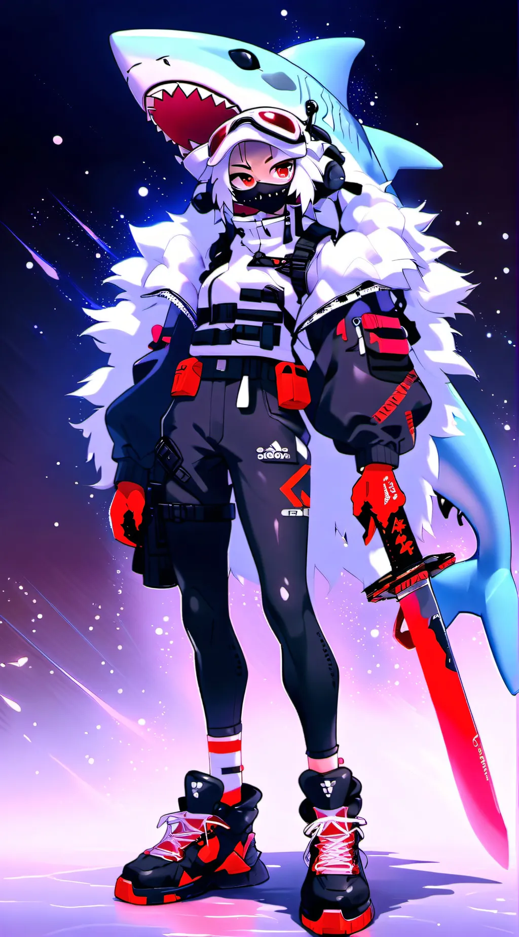 ai character: Cyn background