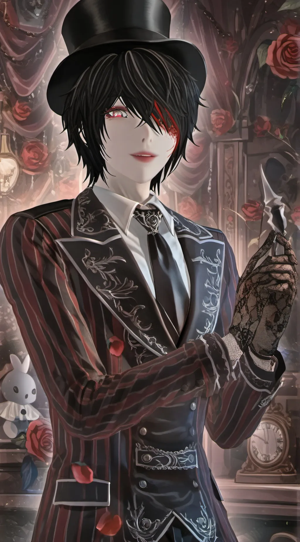 ai character: xsugarbunny mmd fr background