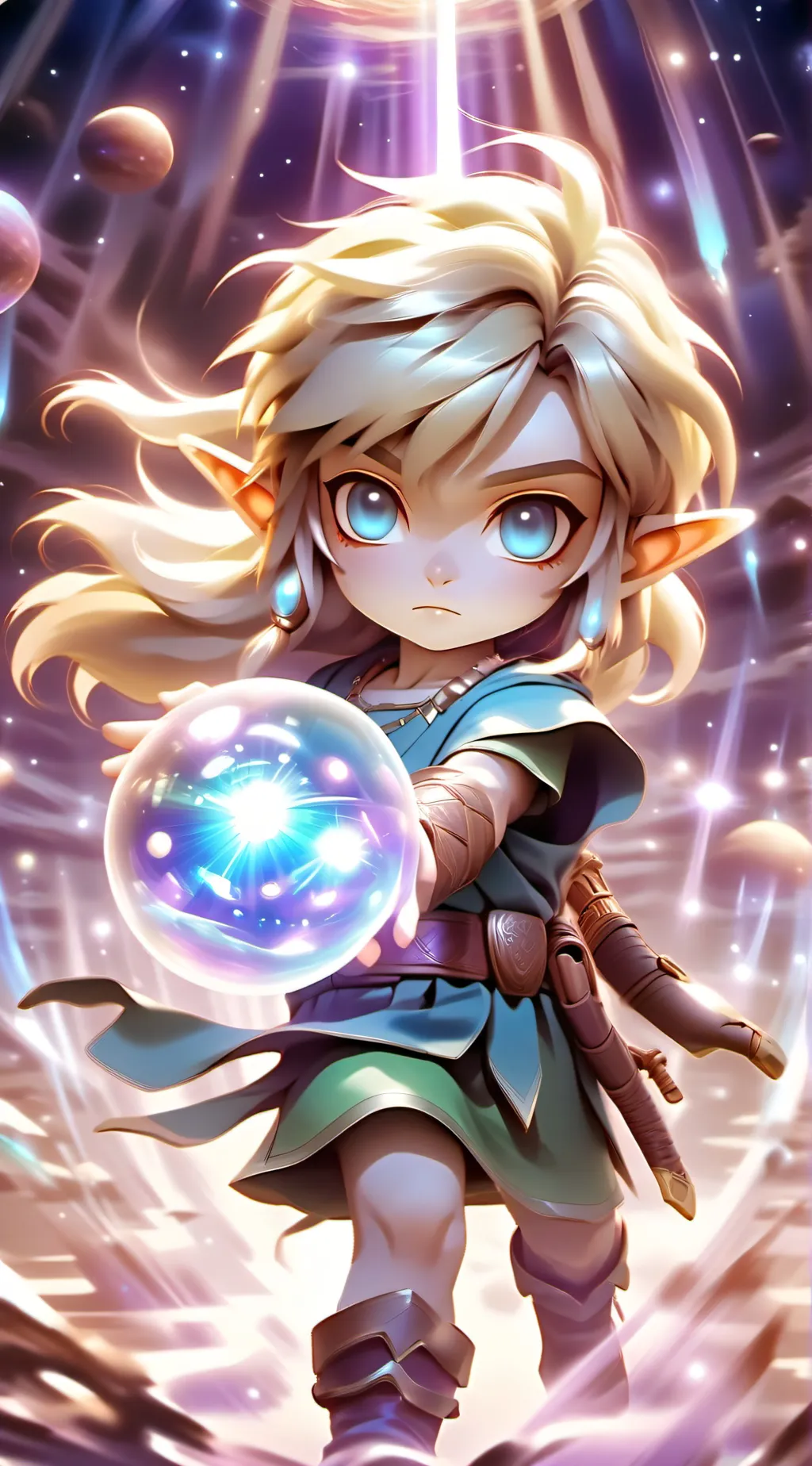 ai character: Link background