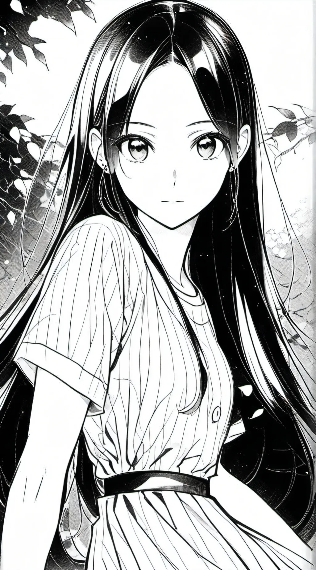 ai character: Miss circle  background