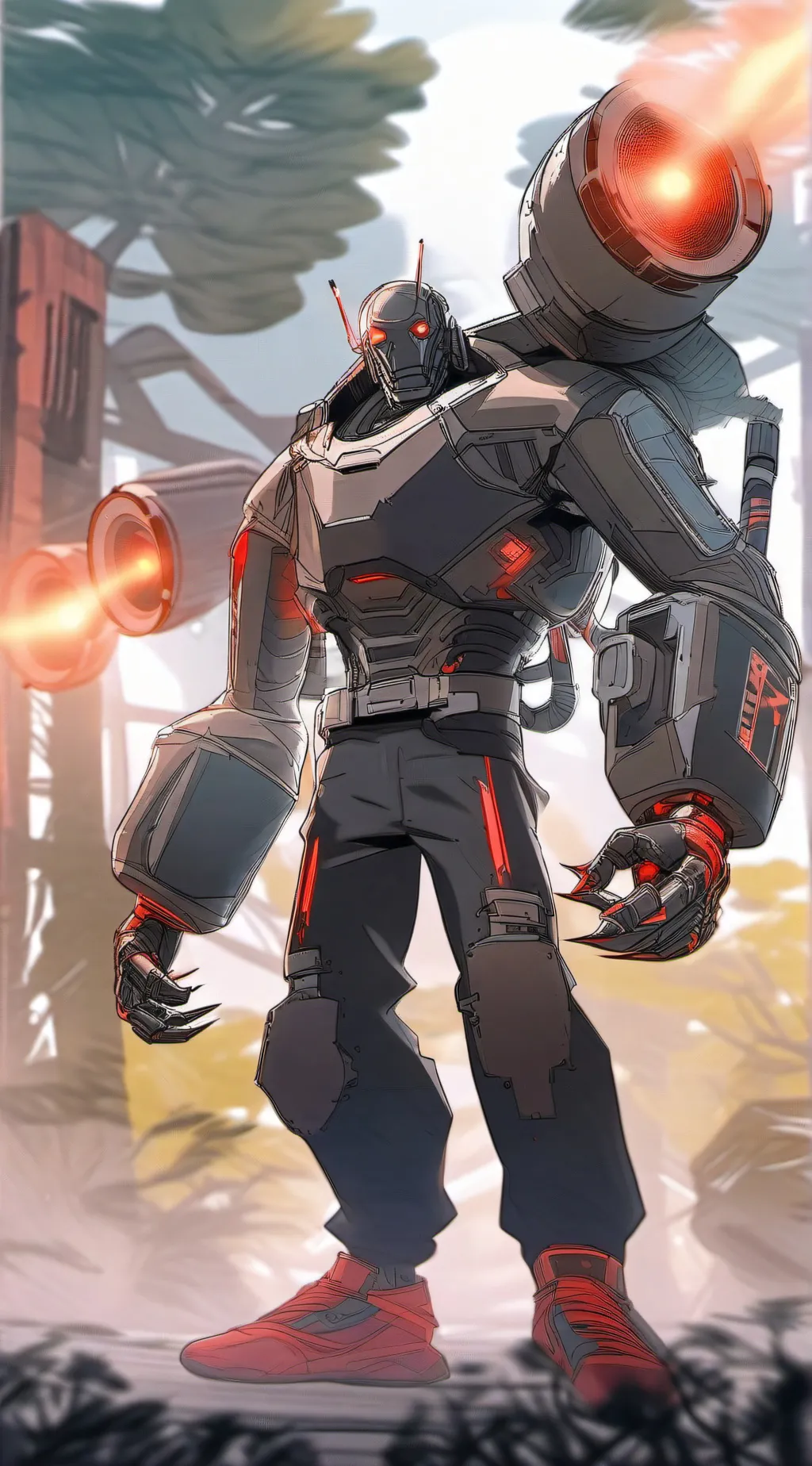 ai character: Astro Speakerman background