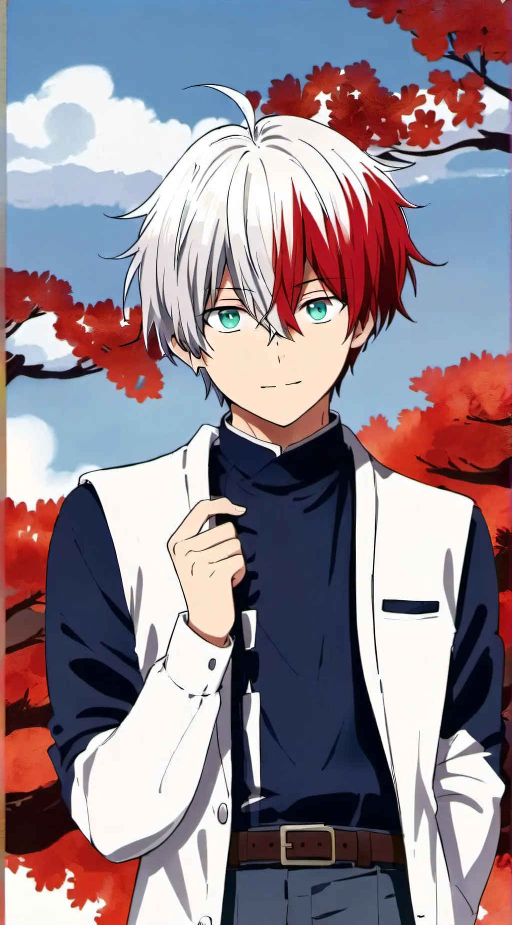 ai character: Todoroki background