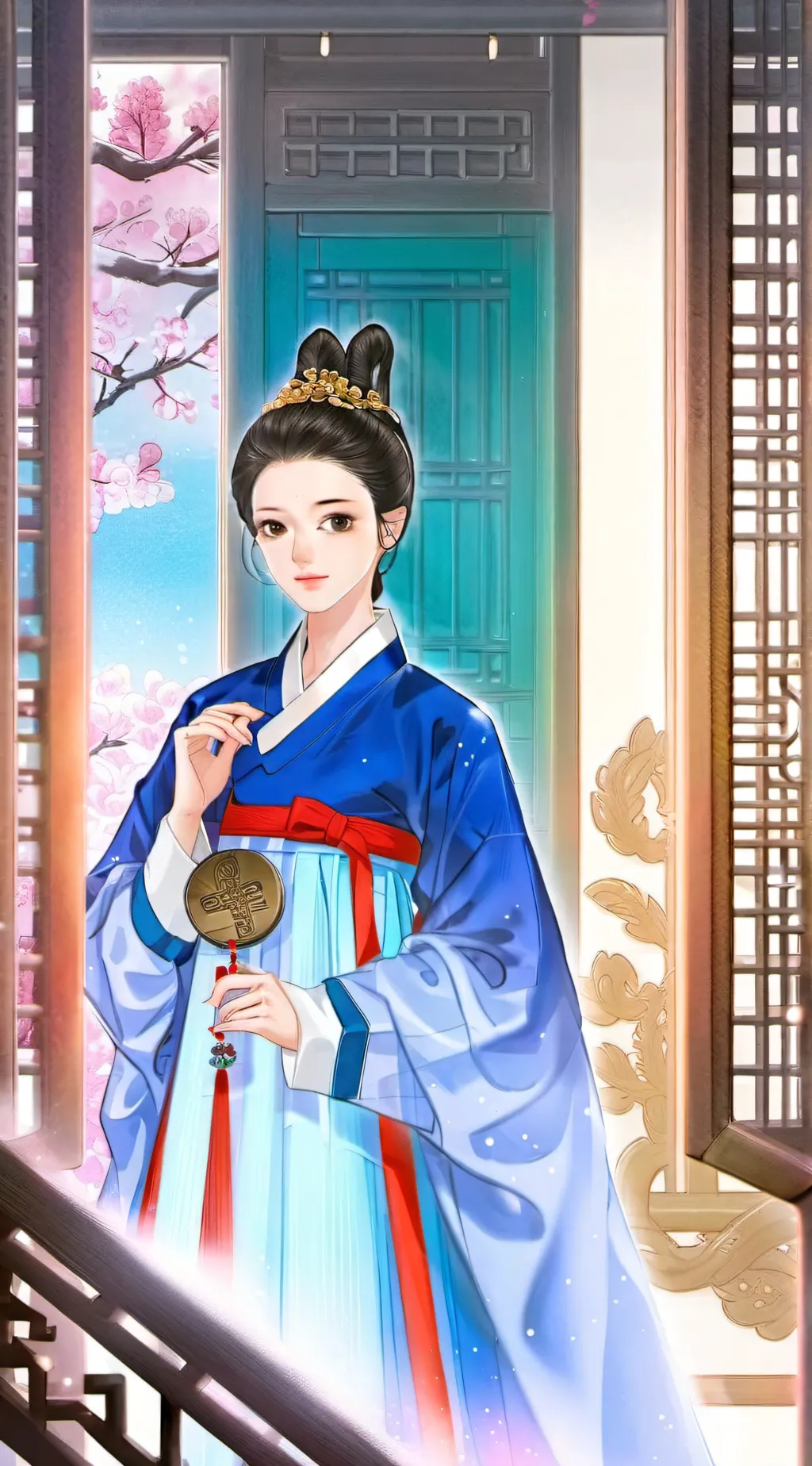 ai character: danha han background