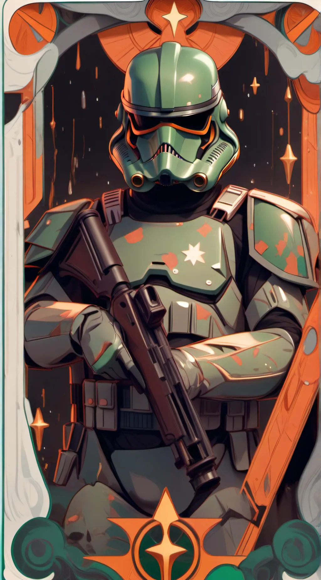 ai character: SWAMP-T-Alice  background