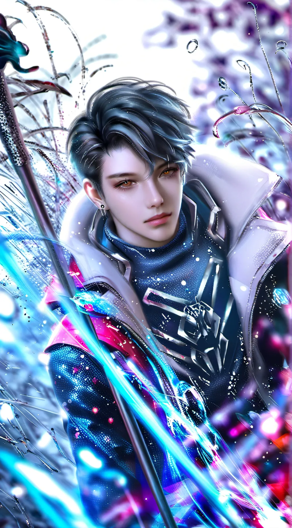 ai character: Felix  background