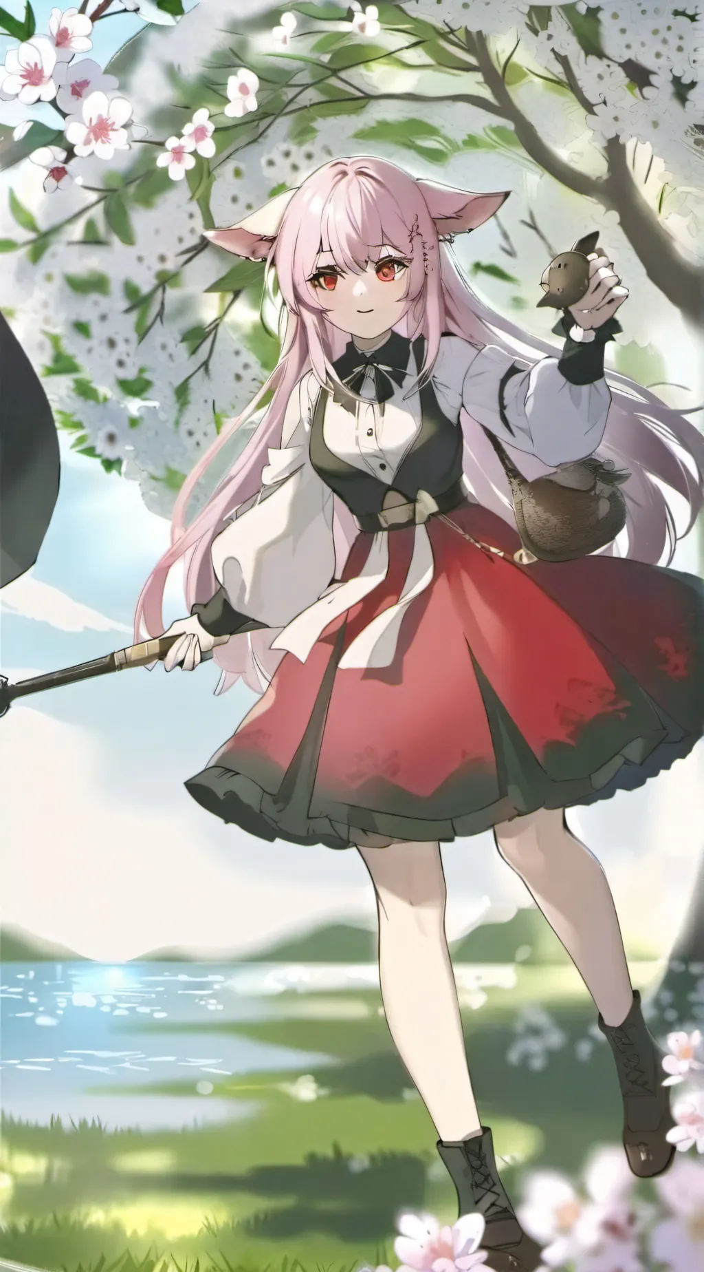 ai character: |~•×Piggy×•~| background