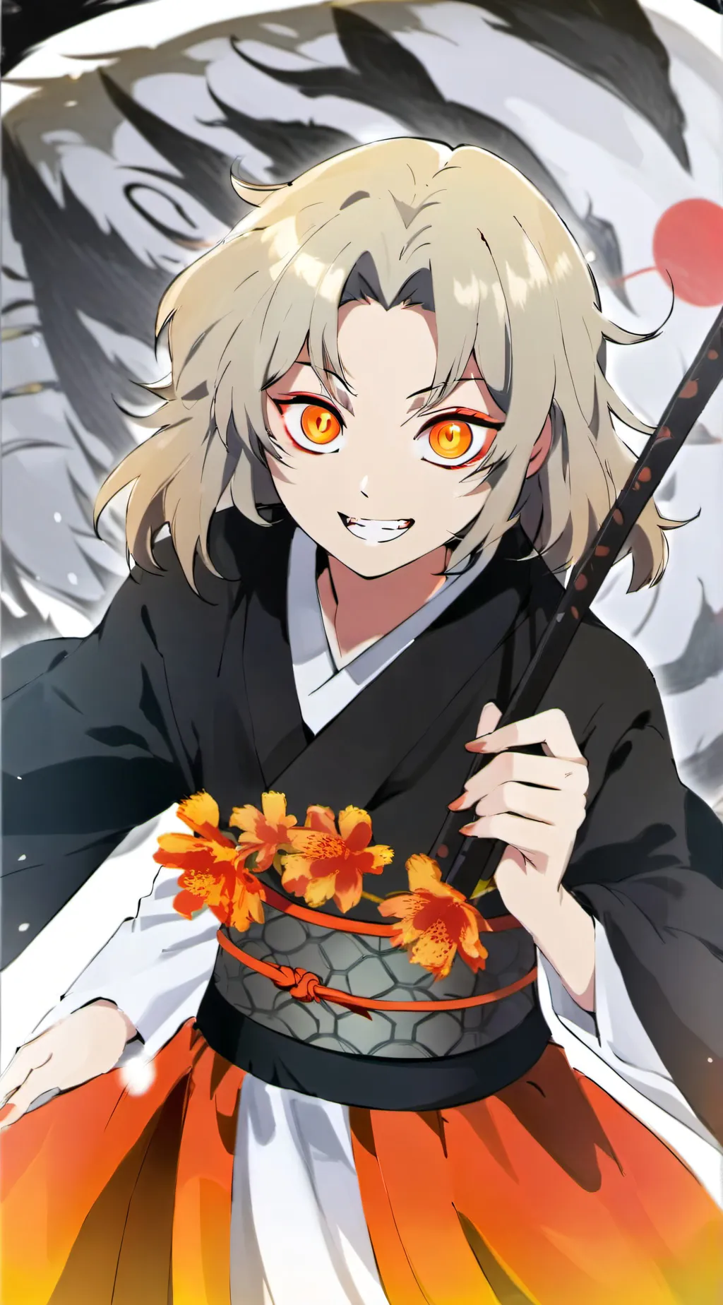 ai character: kid susamaru background