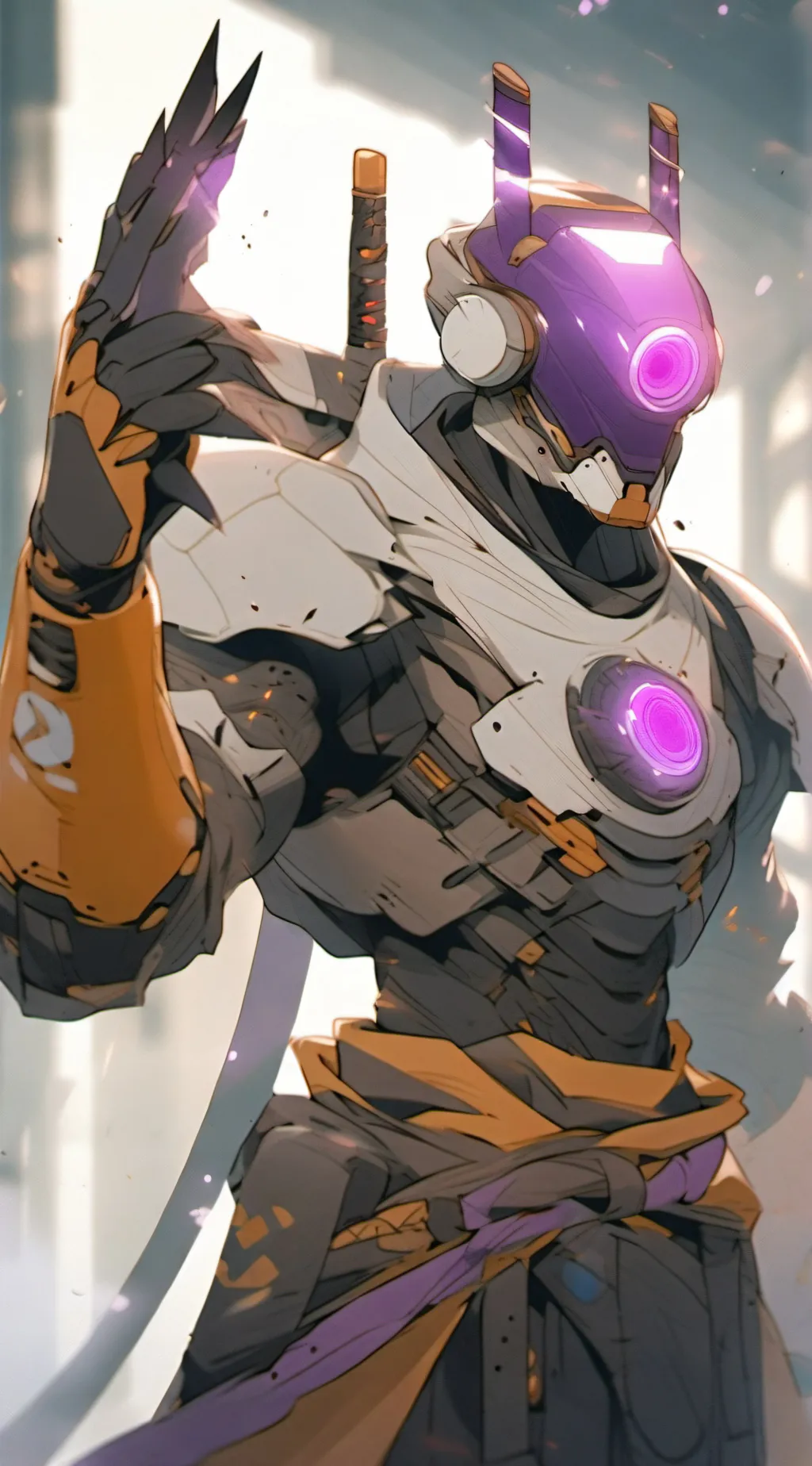 ai character: Astro TV Man background